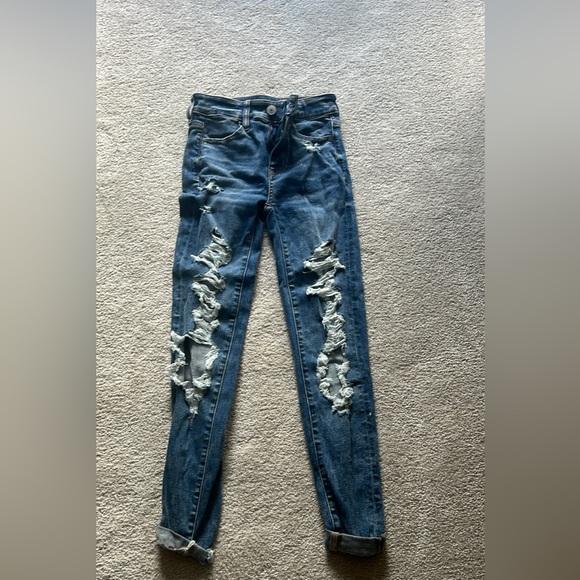 American Eagle, Aeropostale, Hollister jeans and cargo pants - Picture 6 of 12